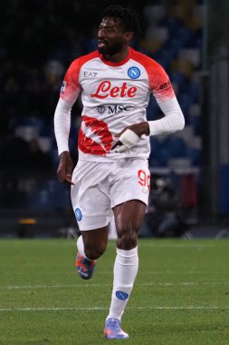 Andr-Frank Zambo Anguissa player of Napoli, during the match of the Italian Serie A league between Napoli vs Cremonese final result, Napoli 3, Cremonese 0, match played at the Diego Armando Maradona stadium