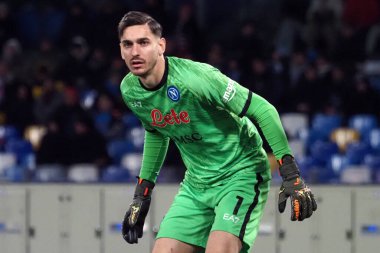 Alex Meret player of Napoli, during the match of the Italian Serie A league between Napoli vs Cremonese final result, Napoli 3, Cremonese 0, match played at the Diego Armando Maradona stadium.