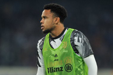 Weston McKennie player of Juventus, during the match of the Italian Serie A league between Napoli vs Juventus final result, Napoli 5, Juventus 1, match played at the Diego Armando Maradona stadium.