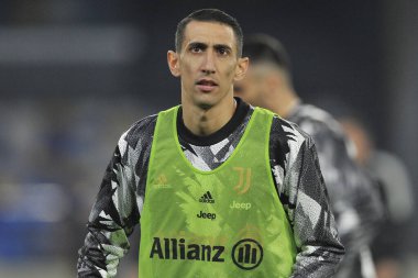 ngel Di Maria player of Juventus, during the match of the Italian Serie A league between Napoli vs Juventus final result, Napoli 5, Juventus 1, match played at the Diego Armando Maradona stadium