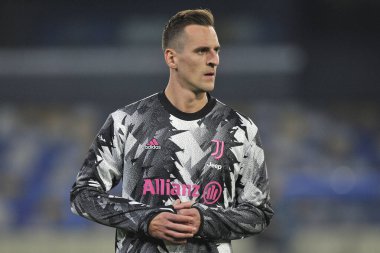 Arkadiusz Milik player of Juventus, during the match of the Italian Serie A league between Napoli vs Juventus final result, Napoli 5, Juventus 1, match played at the Diego Armando Maradona stadium.