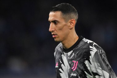 ngel Di Maria player of Juventus, during the match of the Italian Serie A league between Napoli vs Juventus final result, Napoli 5, Juventus 1, match played at the Diego Armando Maradona stadium