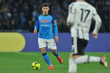 Giovanni Di Lorenzo player of Napoli, during the match of the Italian Serie A league between Napoli vs Juventus final result, Napoli 5, Juventus 1, match played at the Diego Armando Maradona stadium.