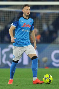 Amir Rrahmani player of Napoli, during the match of the Italian Serie A league between Napoli vs Juventus final result, Napoli 5, Juventus 1, match played at the Diego Armando Maradona stadium.