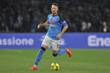 Amir Rrahmani player of Napoli, during the match of the Italian Serie A league between Napoli vs Juventus final result, Napoli 5, Juventus 1, match played at the Diego Armando Maradona stadium.