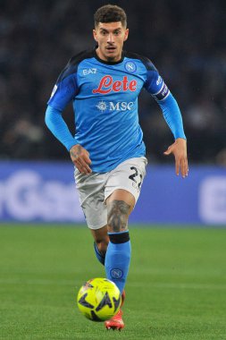 Giovanni Di Lorenzo player of Napoli, during the match of the Italian Serie A league between Napoli vs Juventus final result, Napoli 5, Juventus 1, match played at the Diego Armando Maradona stadium.