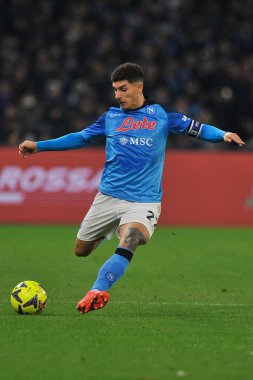 Giovanni Di Lorenzo player of Napoli, during the match of the Italian Serie A league between Napoli vs Juventus final result, Napoli 5, Juventus 1, match played at the Diego Armando Maradona stadium.