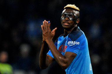 Victor Osimhenplayer of Napoli, during the match of the Italian Serie A league between Napoli vs Juventus final result, Napoli 5, Juventus 1, match played at the Diego Armando Maradona stadium.