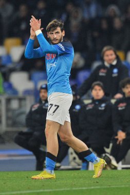 Khvicha Kvaratskhelia player of Napoli, during the match of the Italian Serie A league between Napoli vs Juventus final result, Napoli 5, Juventus 1, match played at the Diego Armando Maradona stadium.