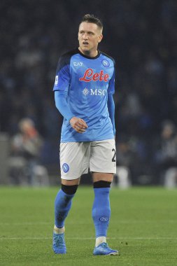 Piotr Zieliski player of Napoli, during the match of the Italian Serie A league between Napoli vs Juventus final result, Napoli 5, Juventus 1, match played at the Diego Armando Maradona stadium