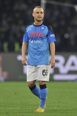 Stanislav Lobotka player of Napoli, during the match of the Italian Serie A league between Napoli vs Juventus final result, Napoli 5, Juventus 1, match played at the Diego Armando Maradona stadium.