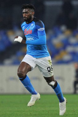 Andr-Frank Zambo Anguissa player of Napoli, during the match of the Italian Serie A league between Napoli vs Juventus final result, Napoli 5, Juventus 1, match played at the Diego Armando Maradona stadium