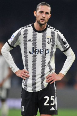 Adrien Rabiot player of Juventus, during the match of the Italian Serie A league between Napoli vs Juventus final result, Napoli 5, Juventus 1, match played at the Diego Armando Maradona stadium.