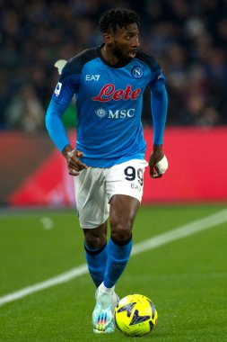 Andr-Frank Zambo Anguissa player of Napoli, during the match of the Italian Serie A league between Napoli vs Roma final result, Napoli 2, Roma 1, match played at the Diego Armando Maradona stadium