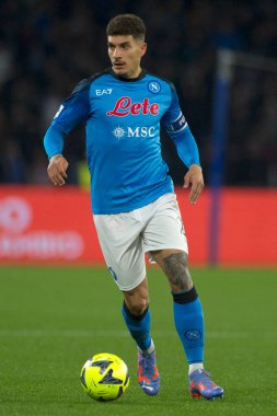 Giovanni Di Lorenzo player of Napoli, during the match of the Italian Serie A league between Napoli vs Roma final result, Napoli 2, Roma 1, match played at the Diego Armando Maradona stadium.