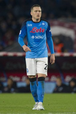 Piotr Zieliski player of Napoli, during the match of the Italian Serie A league between Napoli vs Roma final result, Napoli 2, Roma 1, match played at the Diego Armando Maradona stadium