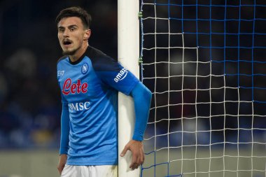Eljif Elmas player of Napoli, during the match of the Italian Serie A league between Napoli vs Roma final result, Napoli 2, Roma 1, match played at the Diego Armando Maradona stadium.