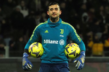 Mattia Perin player of Juventus, during the match of the Italian Serie A league between Salernitana vs Juventus final result, Salernitana 0, Juventus