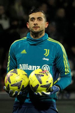 Mattia Perin player of Juventus, during the match of the Italian Serie A league between Salernitana vs Juventus final result, Salernitana 0, Juventus