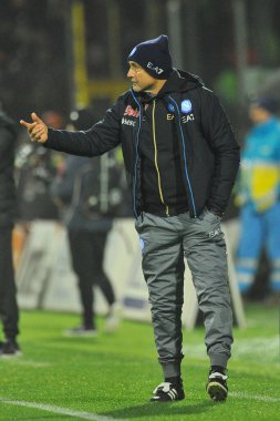 Luciano Spalletti coach of Napoli, during the match of the Italian Serie A league between Salernitana vs Napoli final result, Salernitana 0, Napoli 2, match played at the Arechi stadium.