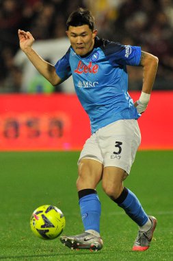 Kim Min-Jae player of Napoli, during the match of the Italian Serie A league between Salernitana vs Napoli final result, Salernitana 0, Napoli 2, match played at the Arechi stadium.