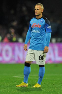 Stanislav Lobotka player of Napoli, during the match of the Italian Serie A league between Salernitana vs Napoli final result, Salernitana 0, Napoli 2, match played at the Arechi stadium.