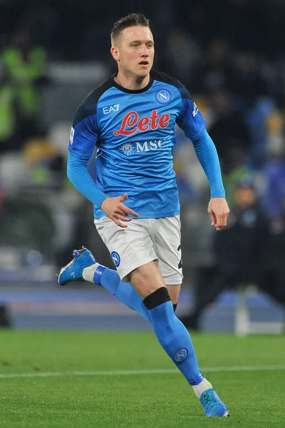 Piotr Zieliski player of Napoli, during the match of the Italian Serie A league between Napoli vs Juventus final result, Napoli 5, Juventus 1, match played at the Diego Armando Maradona stadium