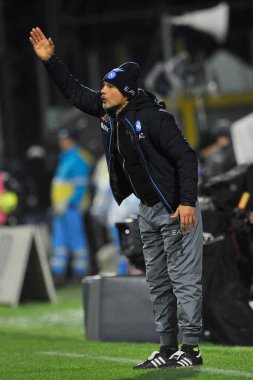 Luciano Spalletti coach of Napoli, during the match of the Italian Serie A league between Salernitana vs Napoli final result, Salernitana 0, Napoli 2, match played at the Arechi stadium.