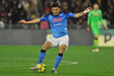 Kim Min-Jae player of Napoli, during the match of the Italian Serie A league between Salernitana vs Napoli final result, Salernitana 0, Napoli 2, match played at the Arechi stadium.