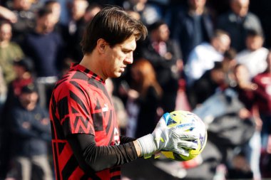 Ciprian Ttruanu player of Milan, during the match of the Italian Serie A league between Salernitana vs Milan final result, Salernitana 1, Milan 1, match played at the Arechi Stadium