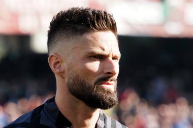Olivier Giroud player of Milan, during the match of the Italian Serie A league between Salernitana vs Milan final result, Salernitana 1, Milan 1, match played at the Arechi Stadium.
