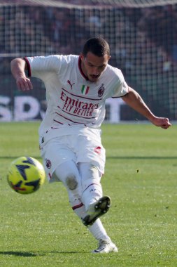 Ismal Bennacer player of Milan, during the match of the Italian Serie A league between Salernitana vs Milan final result, Salernitana 1, Milan 1, match played at the Arechi Stadium