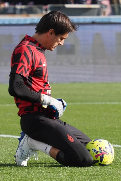 Ciprian Ttruanu player of Milan, during the match of the Italian Serie A league between Salernitana vs Milan final result, Salernitana 1, Milan 1, match played at the Arechi Stadium