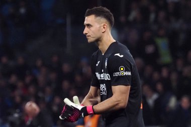 Atalanta 'dan Juan Musso, İtalya Serie A Ligi maçında Napoli ile Atalanta arasındaki final maçı, Napoli 2, Atalanta 0, Diego Armando Maradona Stadyumu' nda oynandı..