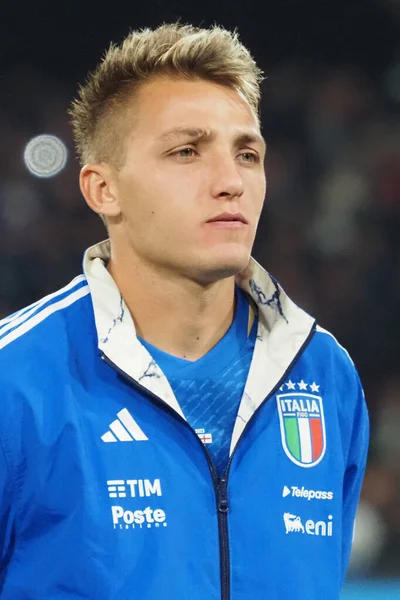 Mateo Retegui Speler Van Italië Tijdens Kwalificatiewedstrijd Voor Euro 2024 — Stockfoto