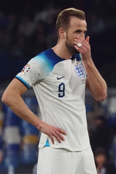 Harry Kane Jugador Inglaterra Durante Partido Clasificatorio Para Eurocopa 2024 — Foto de Stock