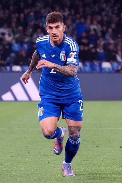 Giovanni Lorenzo Player Italy Qualifying Match Euro 2024 Italy England — Stock Photo, Image