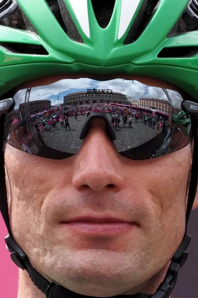 Samuele Zoccarato Ist Ein Italienischer Rennradfahrer Der Für Das Team — Stockfoto