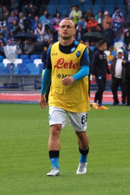 Napoli 'li Stanislav Lobotka oyuncusu, Napoli - Inter final maçı arasında oynanan İtalyan Serie A ligi maçında, 1..