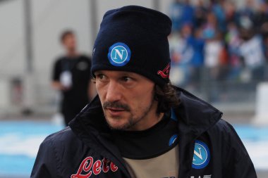 Napoli 'nin Mario Rui oyuncusu, İtalya Serie A Ligi maçında Napoli - Inter final maçı, Inter 3, Inter 1, Diego Armando Maradona Stadyumu' nda oynandı..