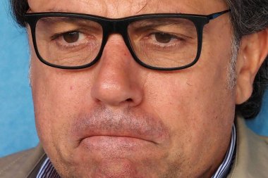 Napoli 'nin Napoli spor direktörü Cristiano Giuntoli, Napoli ile Inter arasında oynanan İtalya Serie A ligi maçında, 1..