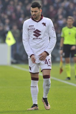 Torino 'dan Nemanja Radonji oyuncusu, İtalya Serie A Ligi maçında Salernitana ile Torino arasındaki final maçı, Salernitana 1, Torino 1, Arechi Stadyumu' nda oynandı.