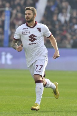 Karol Linetty player of Torino, during the match of the Italian Serie A league between Salernitana vs Torino final result, Salernitana 1, Torino 1, match played at the Arechi stadium.