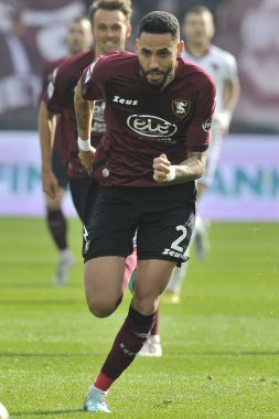 Dylan Bronn player of Salernitana, during the match of the Italian Serie A league between Salernitana vs Torino final result, Salernitana 1, Torino 1, match played at the Arechi stadium.