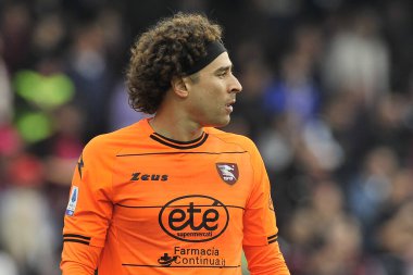 Guillermo Ochoa player of Salernitana, during the match of the Italian Serie A league between Salernitana vs Torino final result, Salernitana 1, Torino 1, match played at the Arechi stadium.