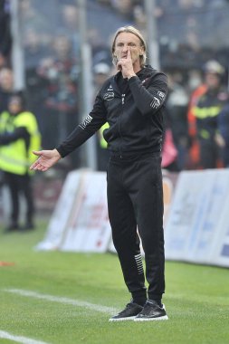 Davide Nicola coach of Salernitana, during the match of the Italian Serie A league between Salernitana vs Torino final result, Salernitana 1, Torino 1, match played at the Arechi stadium.