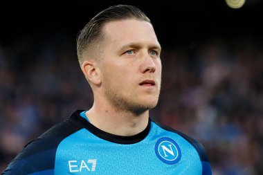 Napoli 'li Piotr Zieliski, İtalya Serie A Ligi maçında Napoli - Atalanta final maçı, Napoli 2, Atalanta 0, Diego Armando Maradona Stadyumu' nda oynandı.