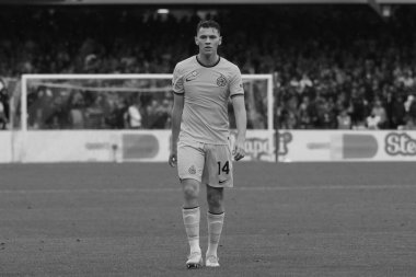 Inter takımından Kristjan Asllani, İtalya Serie A Ligi maçında Napoli - Inter final maçı, Napoli 3, Inter 1, Diego Armando Maradona stadyumunda oynandı..