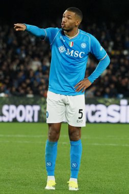Napoli 'nin Juan Jesus oyuncusu, Napoli ile Juventus 1 arasında oynanan İtalya Serie A Ligi maçında Diego Armando Maradona Stadyumu' nda oynanan final maçı Napoli 2, Juventus 1 arasında oynanmıştır..