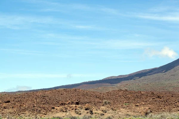 Krajobraz Wulkaniczny Górze Teide Teneryfie Wyspy Kanaryjskie — Zdjęcie stockowe